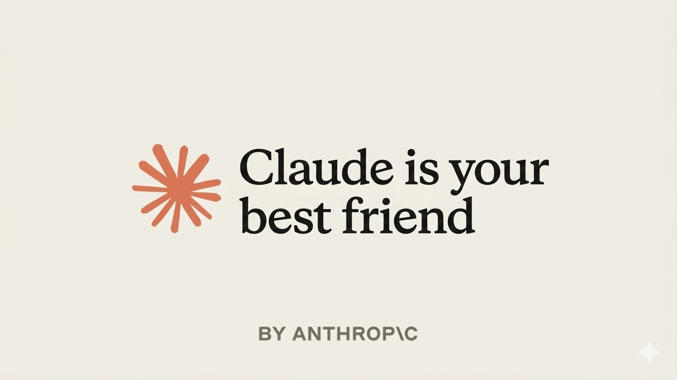 Claude is your best friend Logo